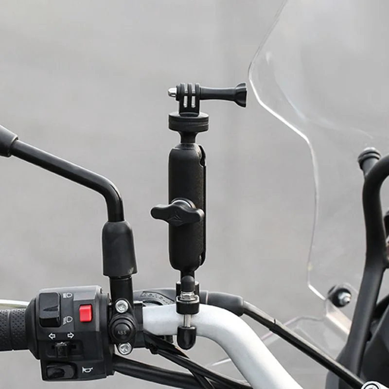 Motowolf Action Camera Holder for Motorcycle U Clamp Mount