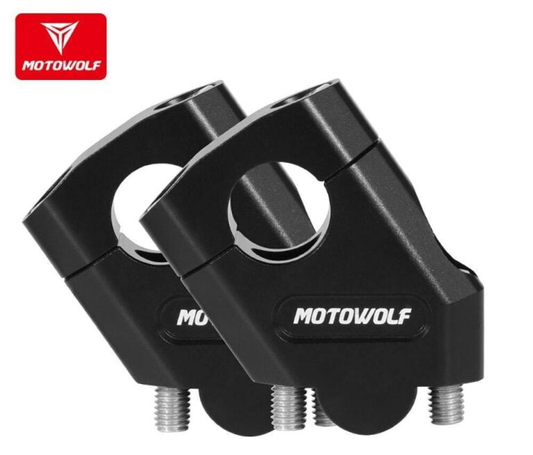 Motorcycle Angled Riser Motowolf HandleBar Riser | Motowolf Online Store